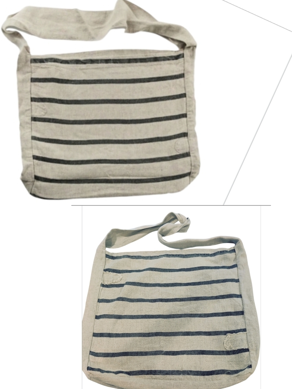 Messenger Bag - Stripes - Sugarboo & Co
